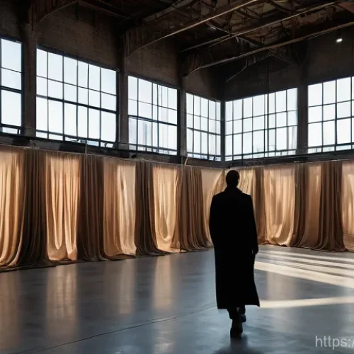 Home 27 설치 예술과 공간의 상관관계 연구 - An immersive, multi-sensory installation art experience set within a grand, abandoned industrial fac...